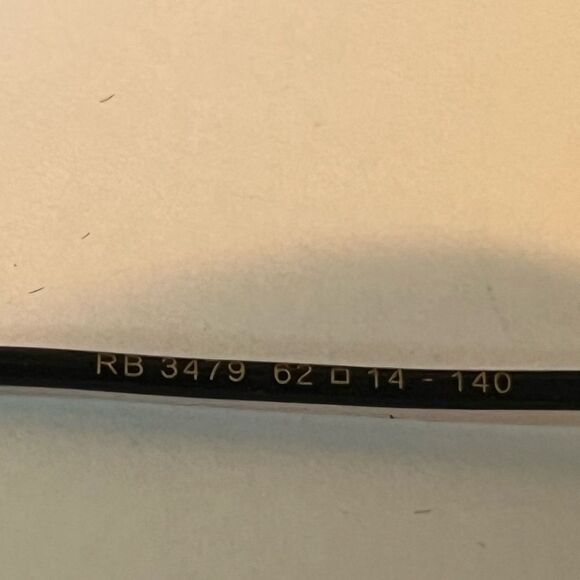 New Foldable Rayban G-15 Black Green Lense Aviator Sunglasses - Picture 7 of 11